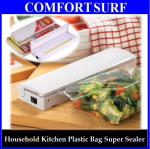 Reseal & Save Household Kitchen Plastic Bag Sealer